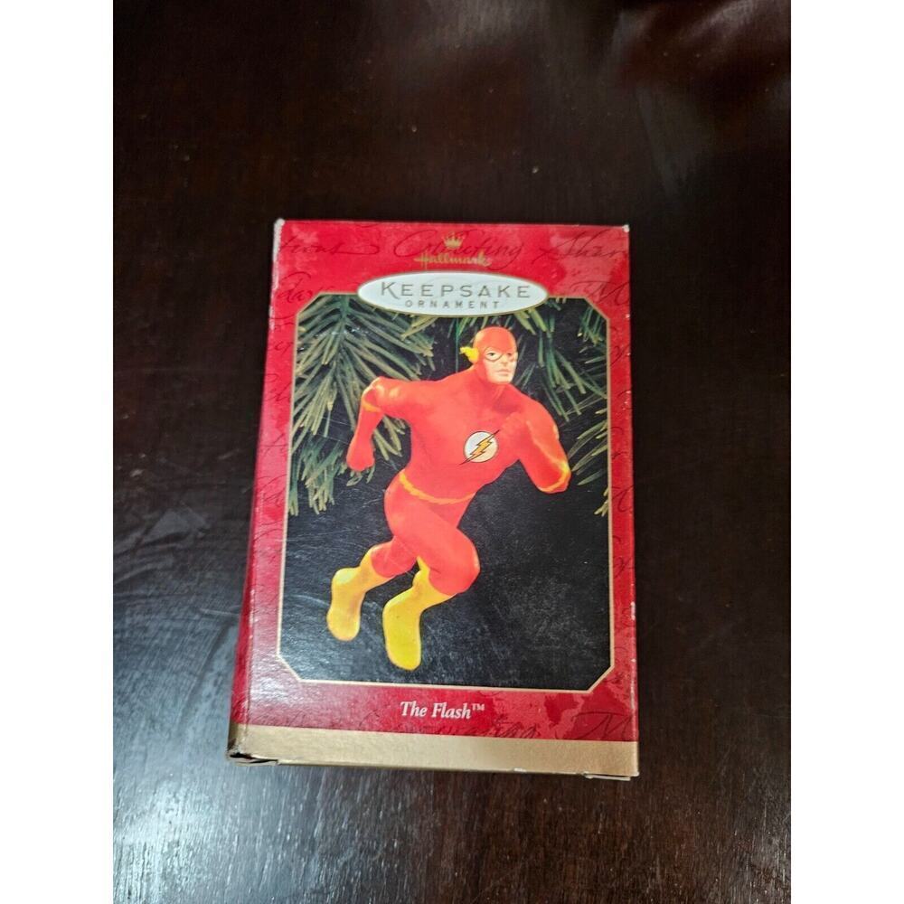 Vintage 1998 Hallmark Keepsake Christmas Ornament The Flash Dc Comics